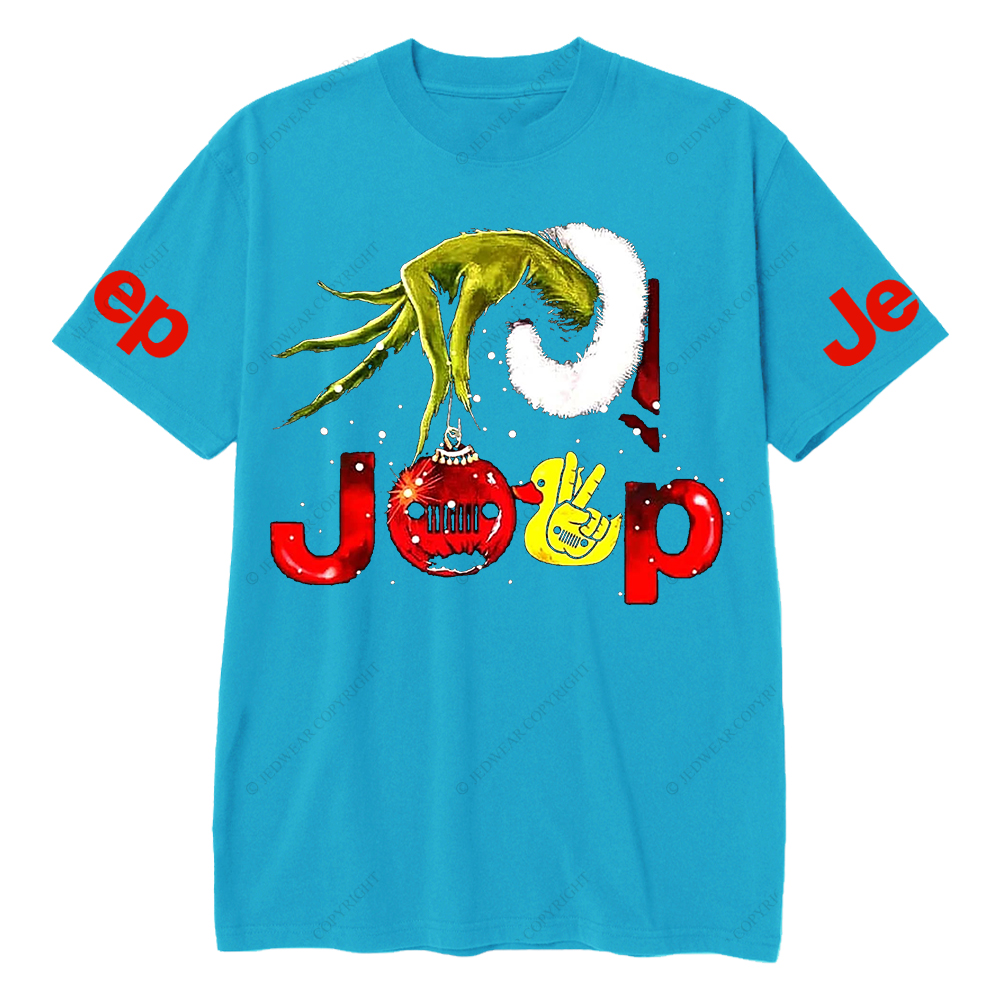 Hand Holding And Duck Merry Christmas Jp T-Shirt
