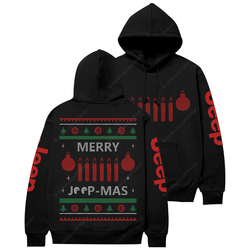 Ugly Merry Christmas Jp Casual Hoodie