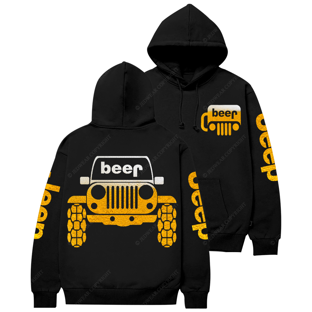 Funny Retro Beer Jp Casual Hoodie