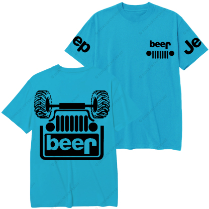 Funny Retro Beer Lover Jp Christmas Jp T-Shirt