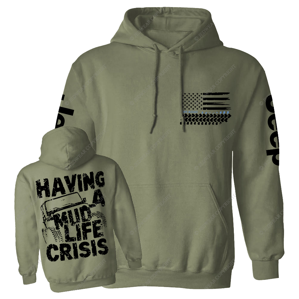 Having A Mud Life Crisis Jp Casual Hoodie