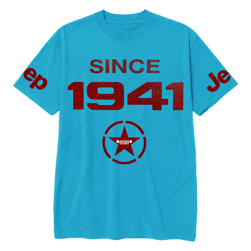 Vintage Military Star Circle Since 1941 Jp T-Shirt