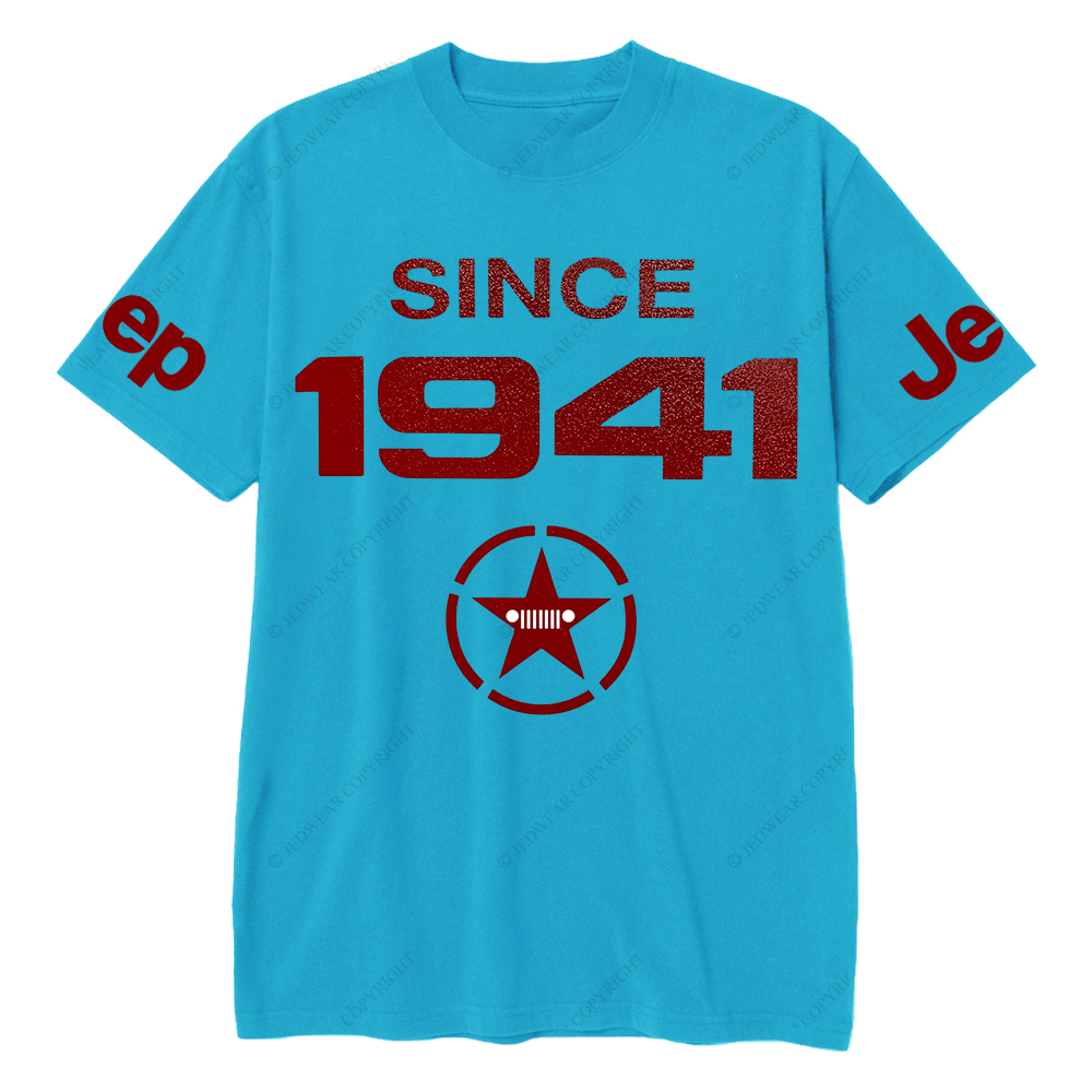 Vintage Military Star Circle Since 1941 Jp T-Shirt