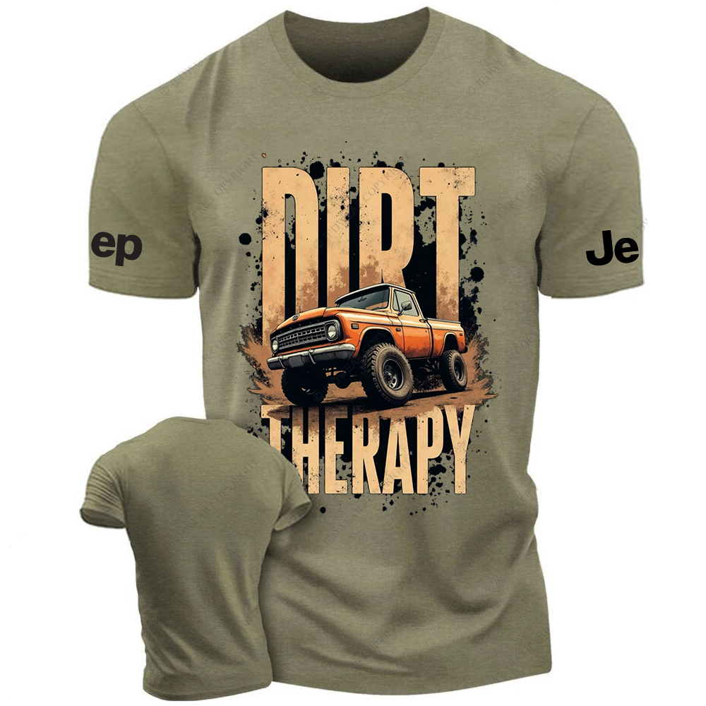 Wagoneer SJ Dirt Therapy Truck Off-Road Jp T-Shirt