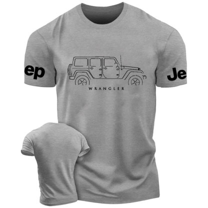 Jp Wrangler 4 Dr Line Outline T-Shirt