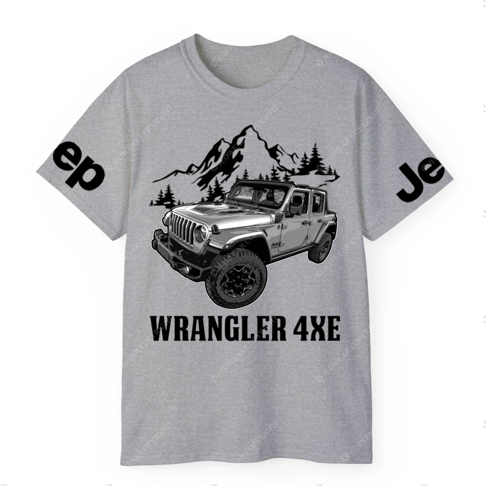 Wrangler 4xe Jp Car Name T-Shirt