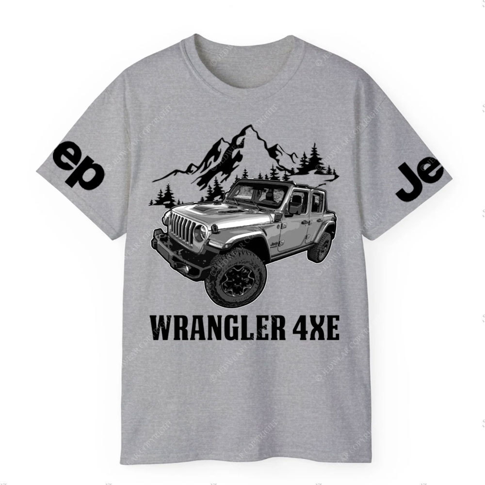 Wrangler 4xe Jp Car Name T-Shirt