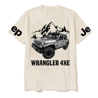 Wrangler 4xe Jp Car Name T-Shirt