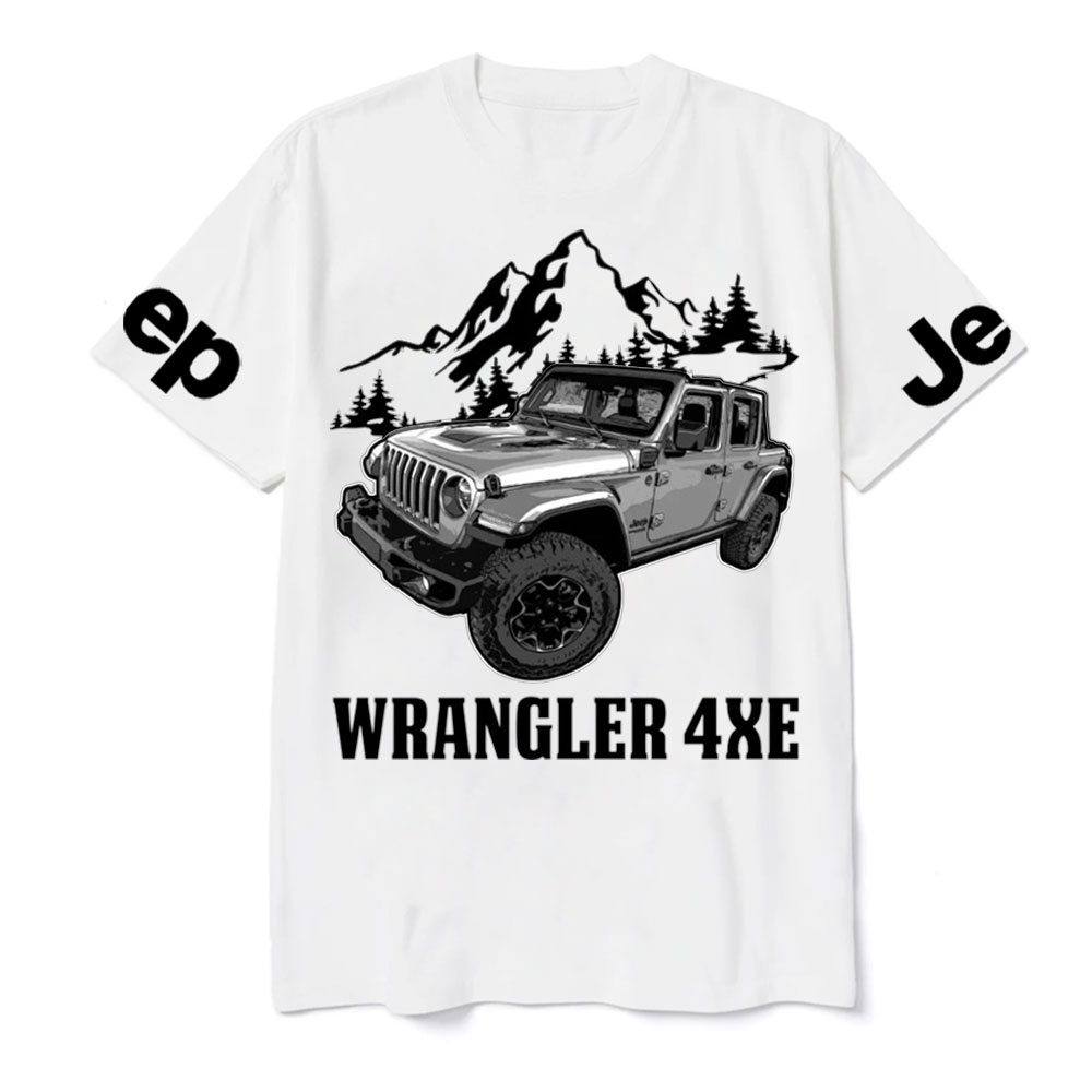 Wrangler 4xe Jp Car Name T-Shirt