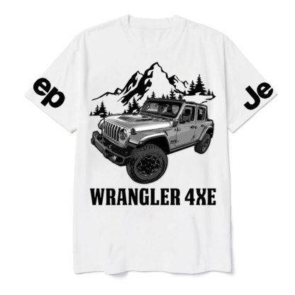 Wrangler 4xe Jp Car Name T-Shirt