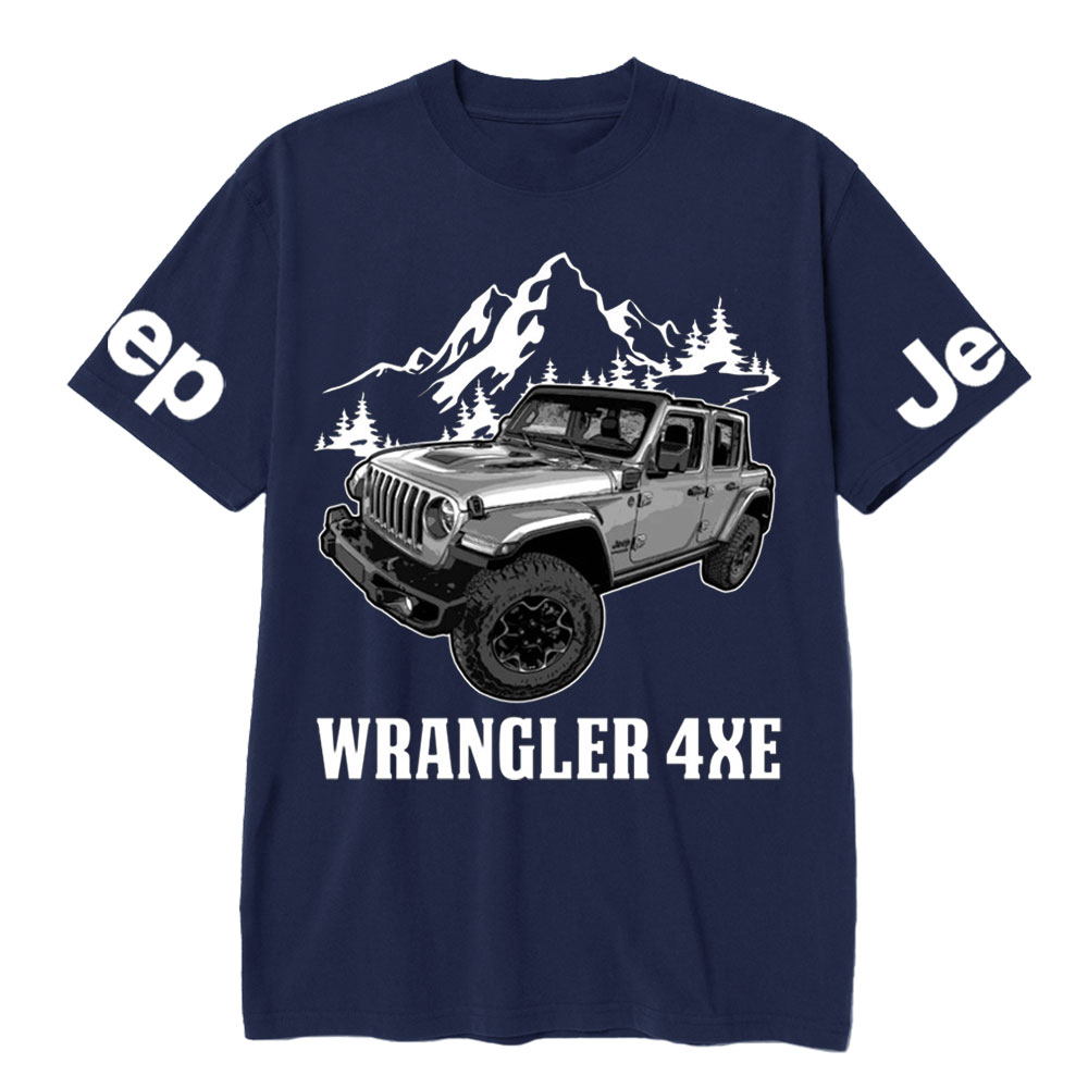 Wrangler 4xe Jp Car Name T-Shirt