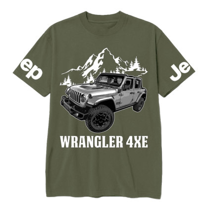 Wrangler 4xe Jp Car Name T-Shirt