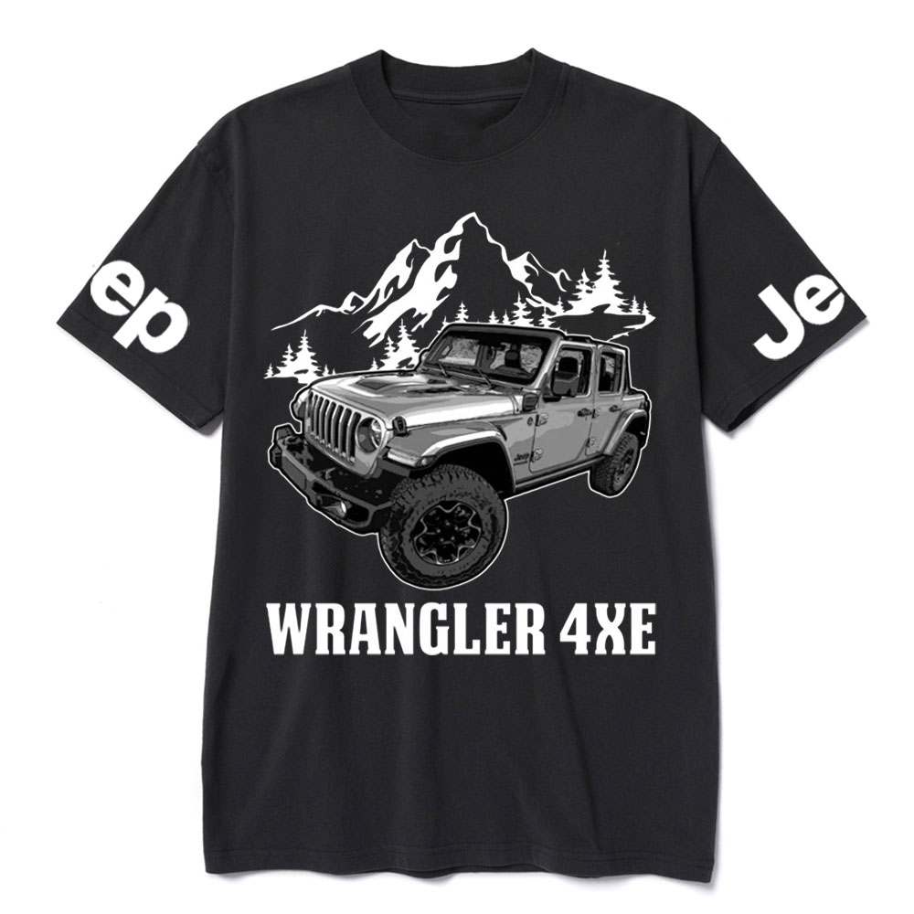 Wrangler 4xe Jp Car Name T-Shirt