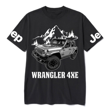 Wrangler 4xe Jp Car Name T-Shirt