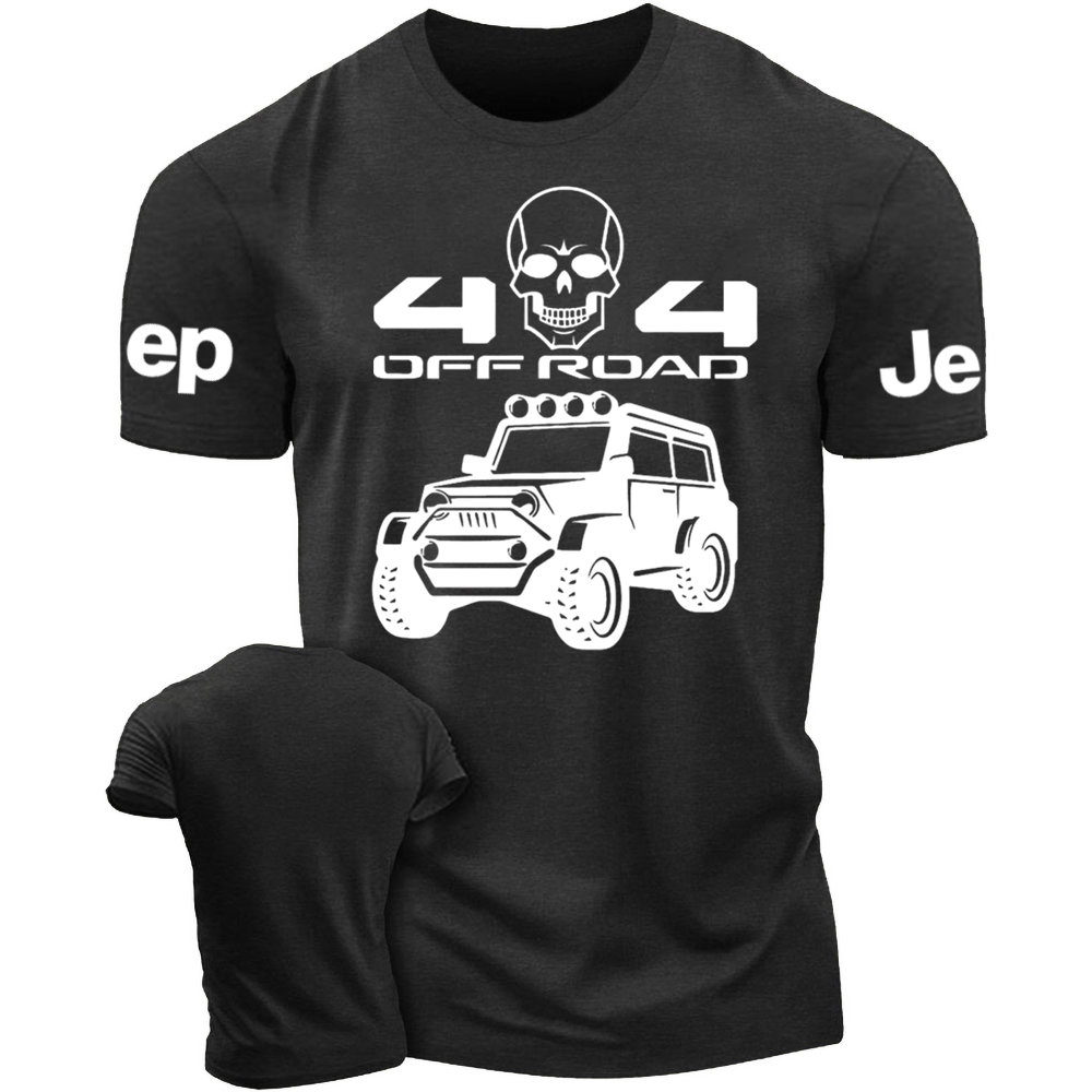 4x4 Off Road Skull Jp T-Shirt
