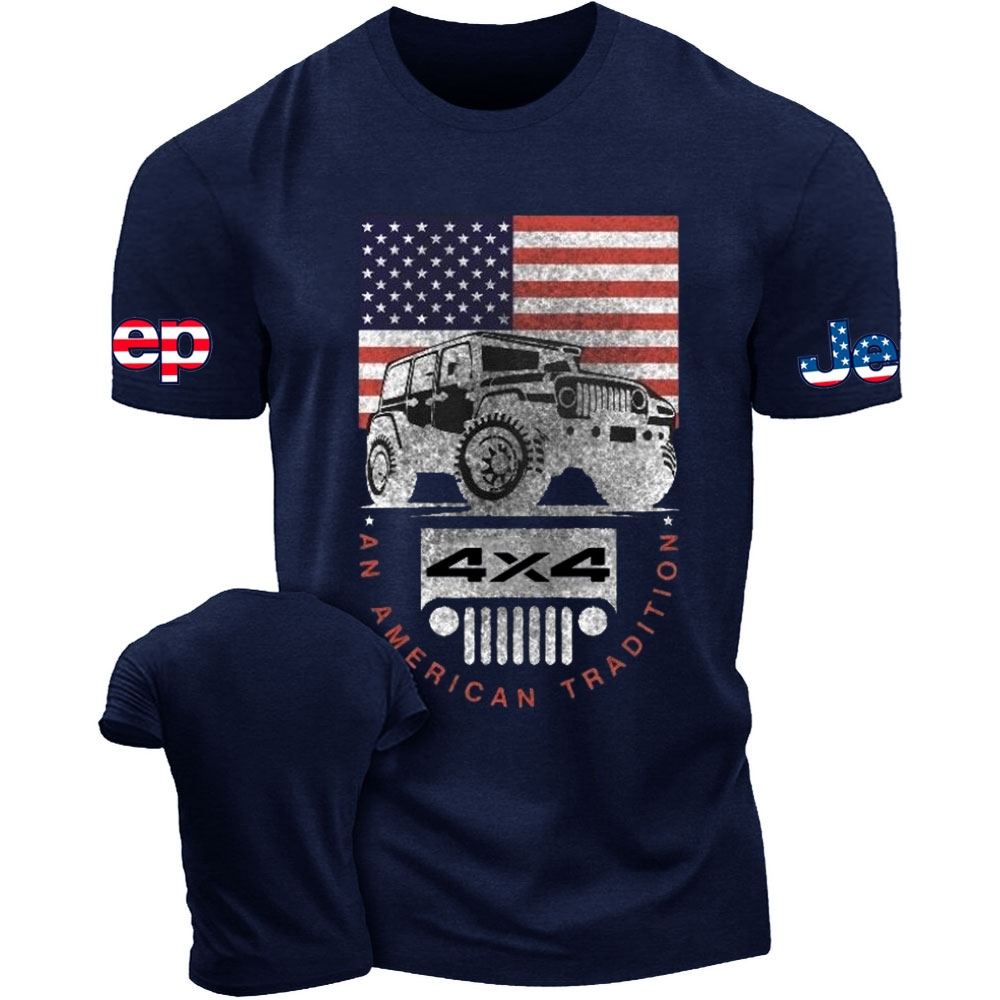 Jp Grille USA Flag An American Tradition T-Shirt