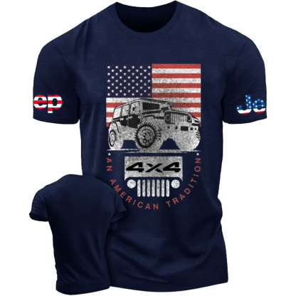 Jp Grille USA Flag An American Tradition T-Shirt