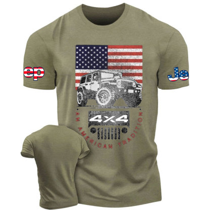 Jp Grille USA Flag An American Tradition T-Shirt