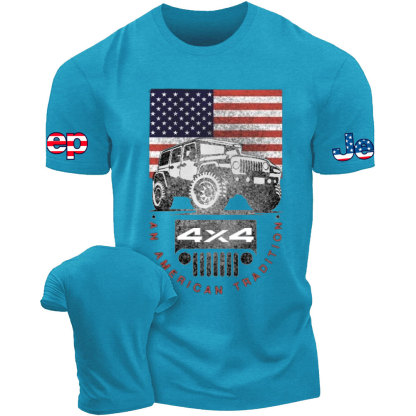 Jp Grille USA Flag An American Tradition T-Shirt