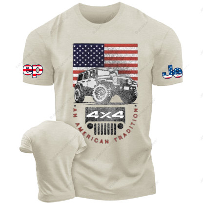 Jp Grille USA Flag An American Tradition T-Shirt