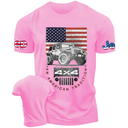 Jp Grille USA Flag An American Tradition T-Shirt