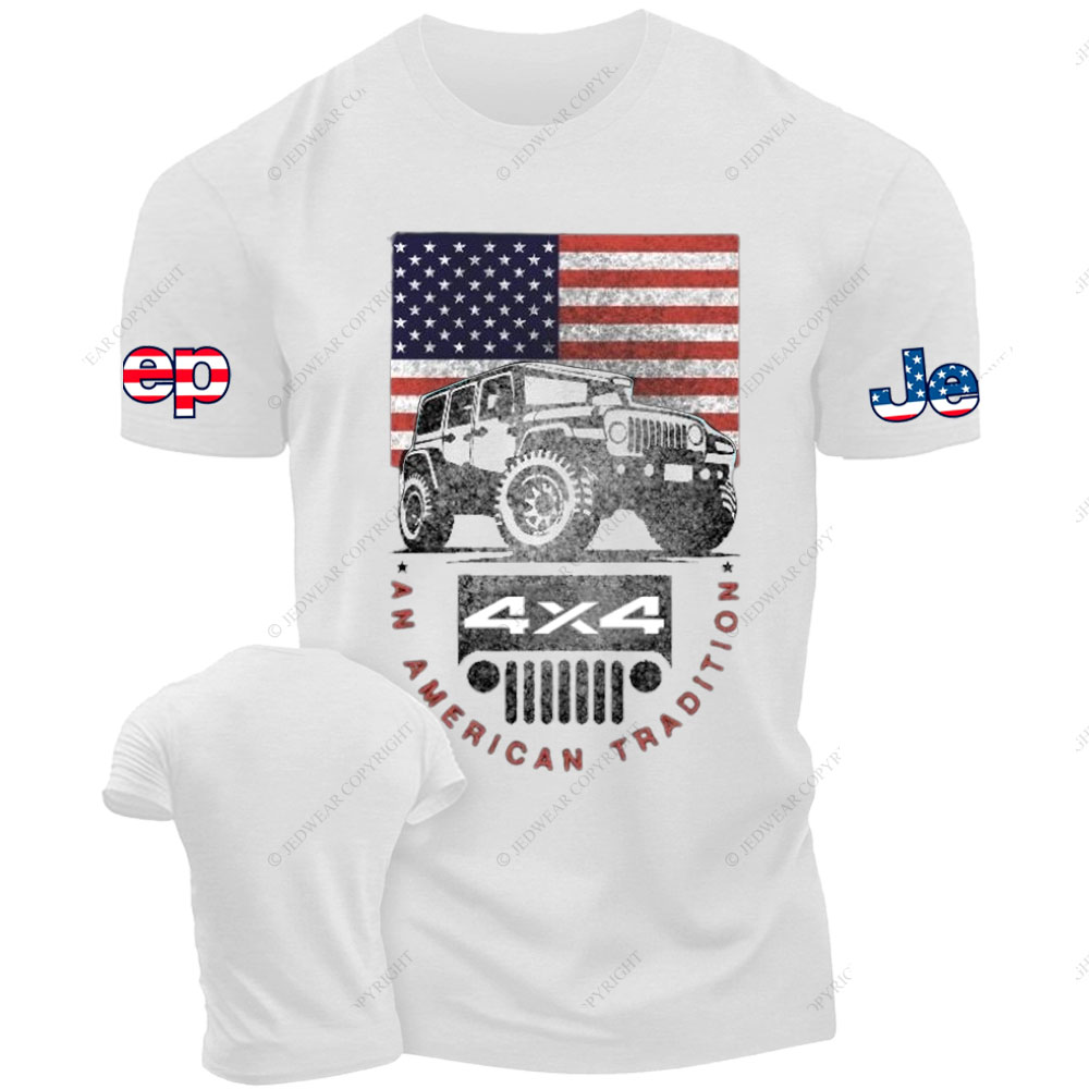 Jp Grille USA Flag An American Tradition T-Shirt