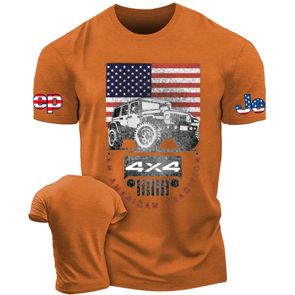 Jp Grille USA Flag An American Tradition T-Shirt