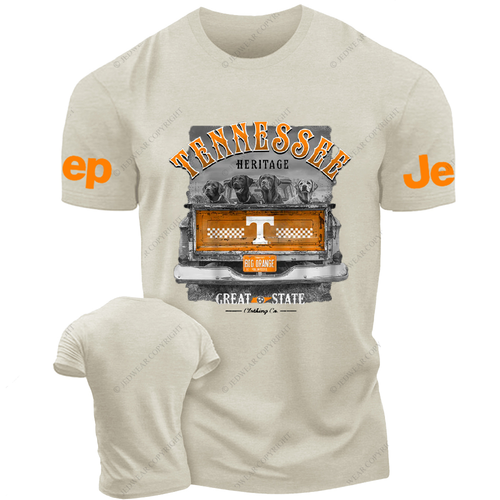 Tennessee Volunteers Labs in Truck Jp T-Shirt