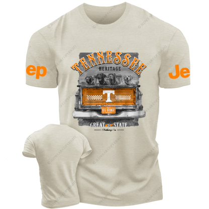Tennessee Volunteers Labs in Truck Jp T-Shirt