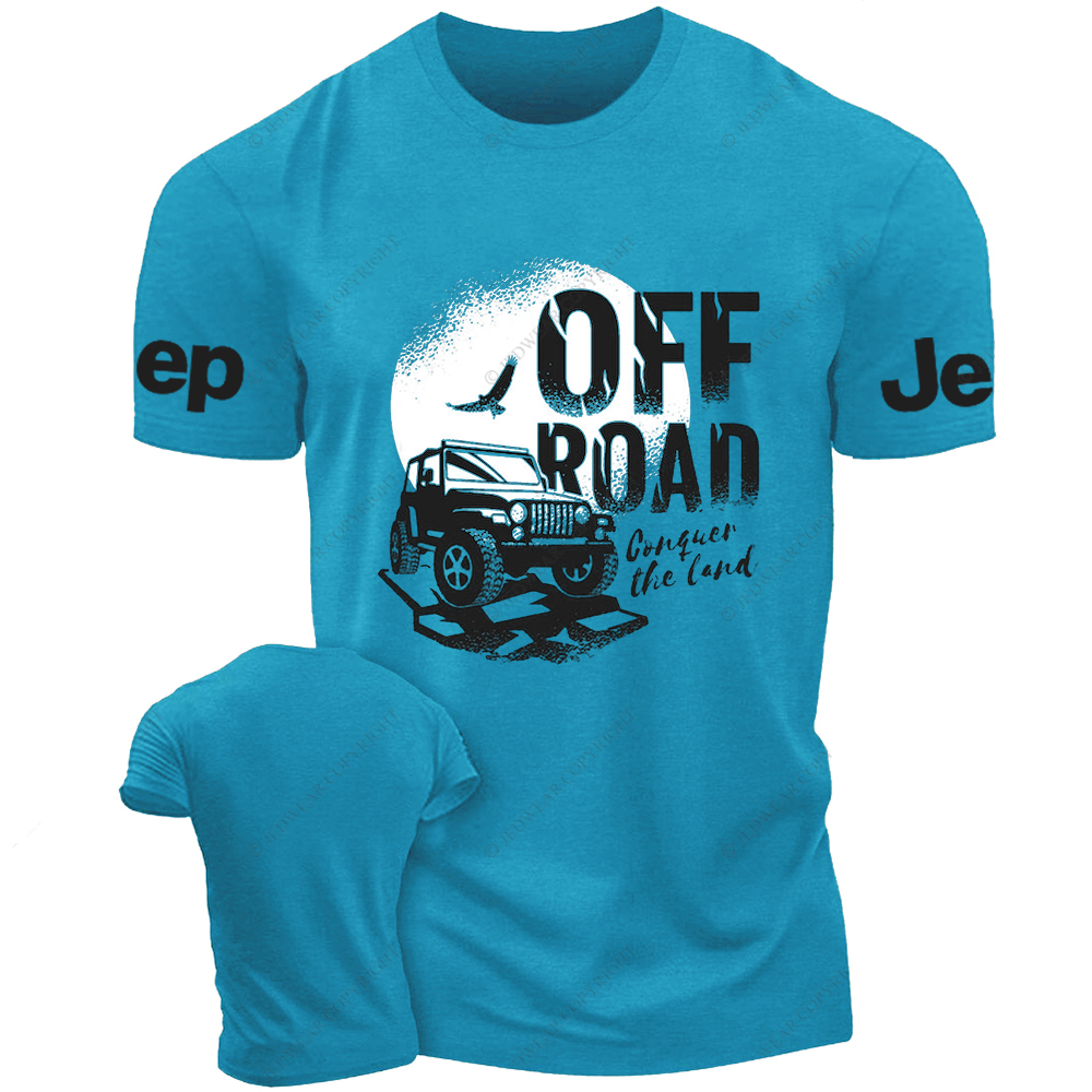Vintage Off-Road Conquer The Land With C121 Road Truck Jp T-Shirt