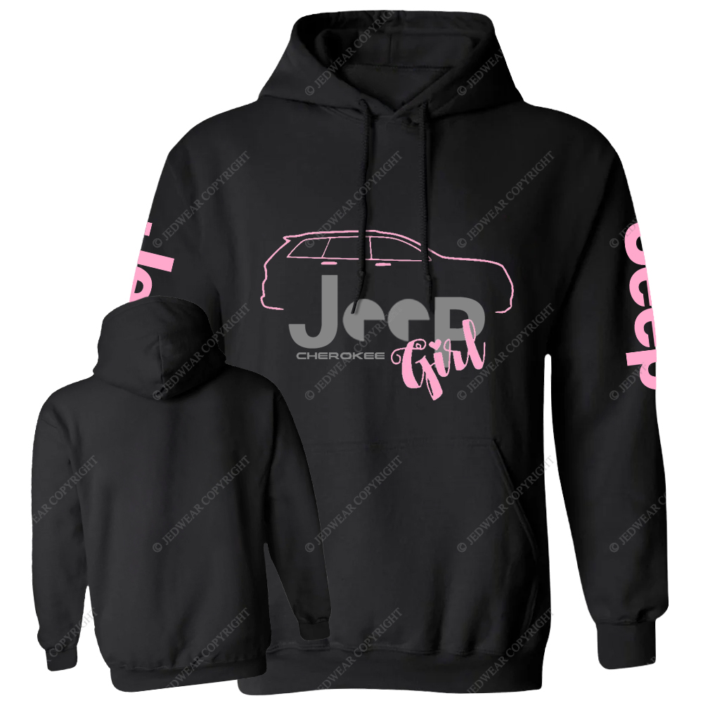 Pink Cherokee Girl Jp Casual Hoodie