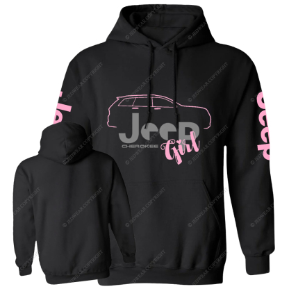 Pink Cherokee Girl Jp Casual Hoodie