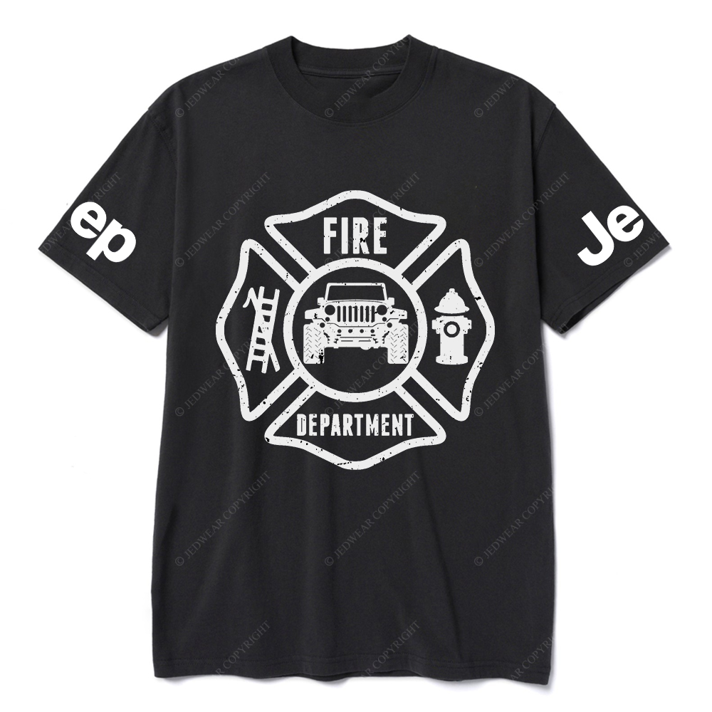 Fire Department  Fire Ladder Fire Hydrant  Jp T-Shirt