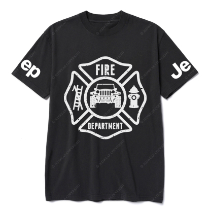 Fire Department  Fire Ladder Fire Hydrant  Jp T-Shirt