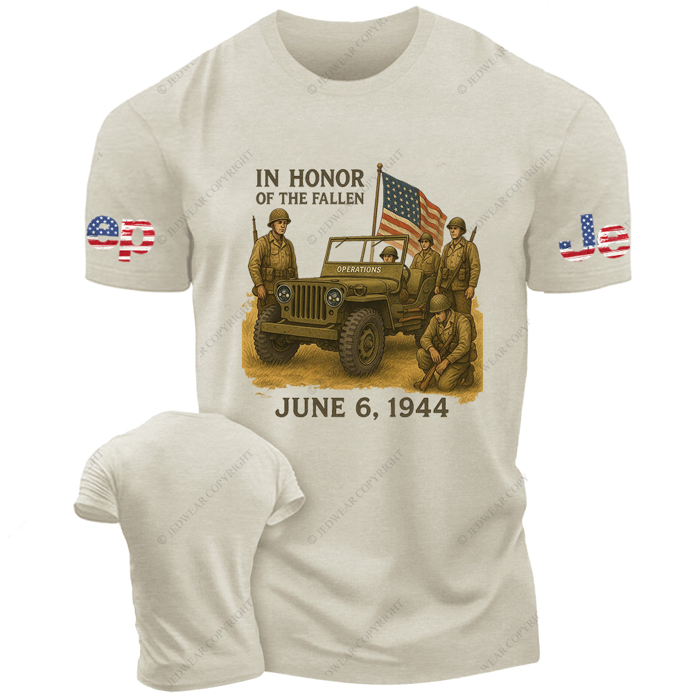 In Honor Of The Fallen June 6 1944 Jp T-Shirt