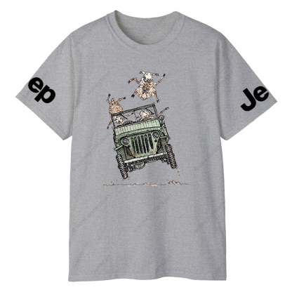 Green CJ With Sheep Jp T-Shirt