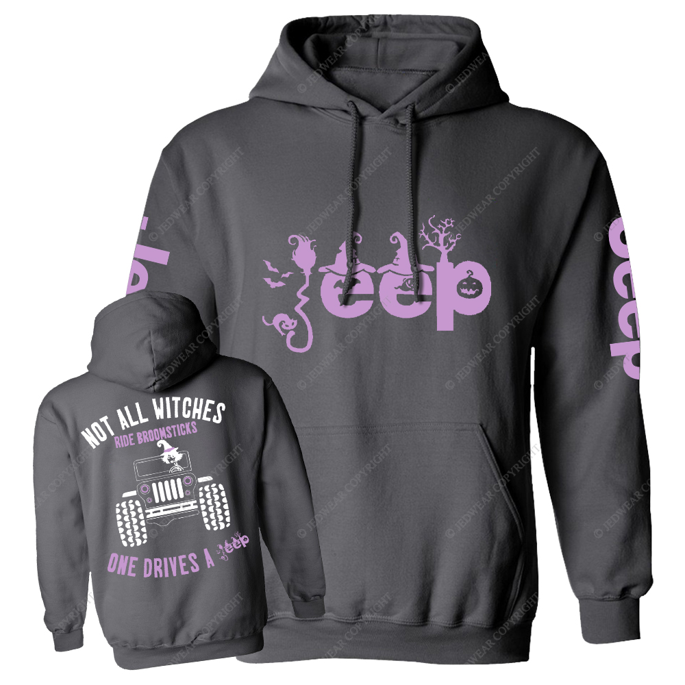 Halloween Not All Witches Ride Broomsticks One Drive A Car Jp Casual Hoodie