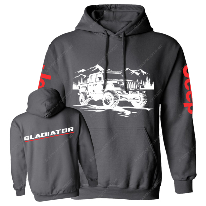 Wild Off-Roader Gladiator Rubicon Adventure Truck Jp Casual Hoodie