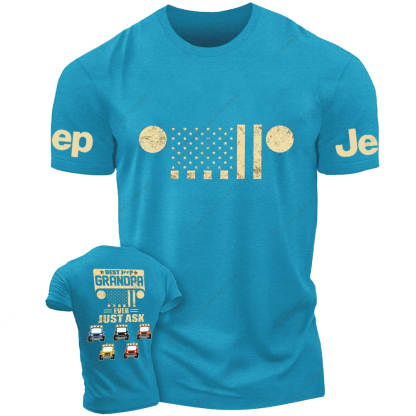 Best Car Grandpa Ever Just Ask Jp T-Shirt