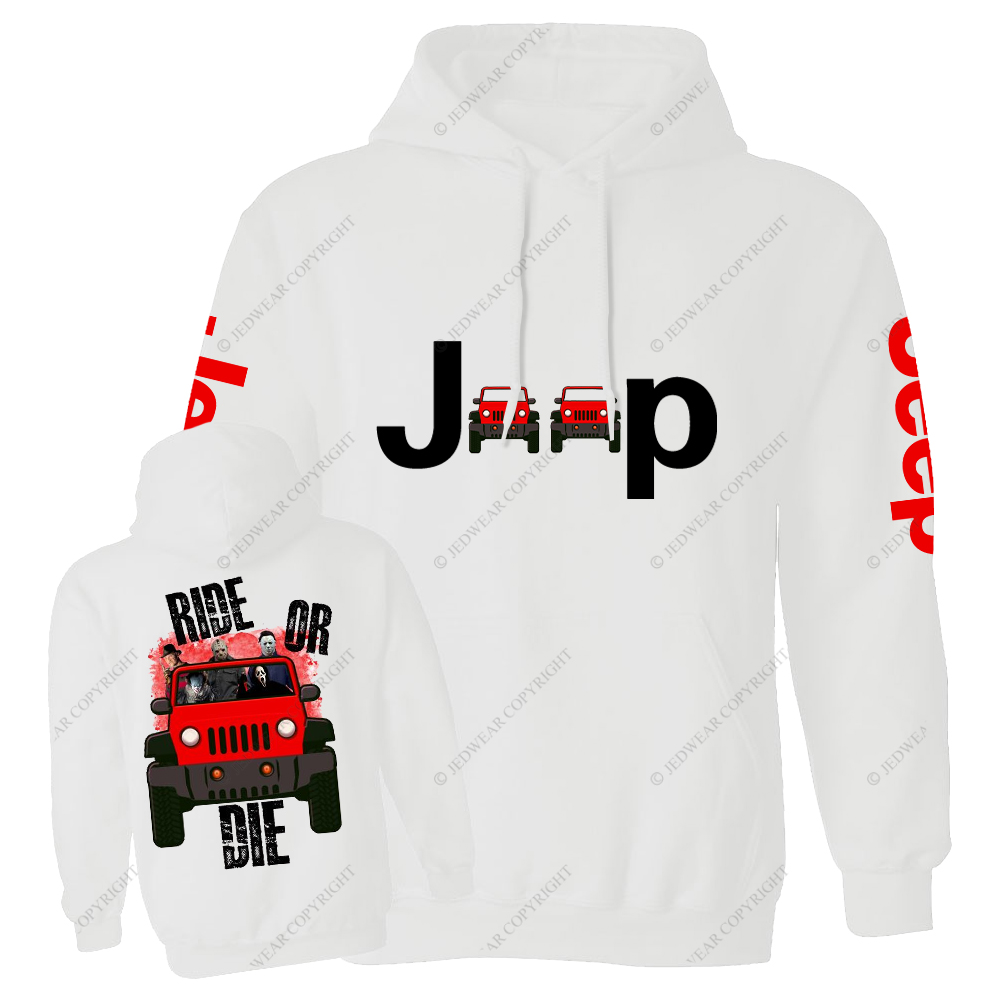 Ride Or Die Halloween Jp Casual Hoodie