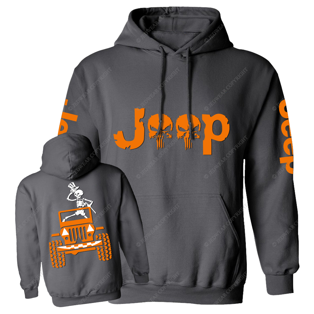 Pumpkin Halloween Skull Dancing Jp Casual Hoodie