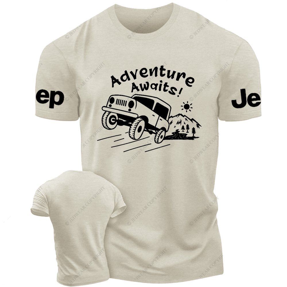 Adventure Awaits Outdoor Scenery Jp T-Shirt