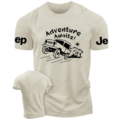 Adventure Awaits Outdoor Scenery Jp T-Shirt