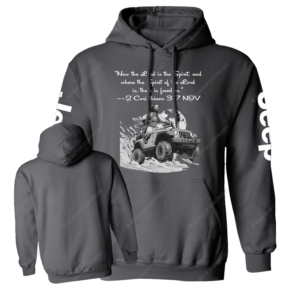 Religion Cross Jesus Bible Wheelmarks Psalm Jp Casual Hoodie