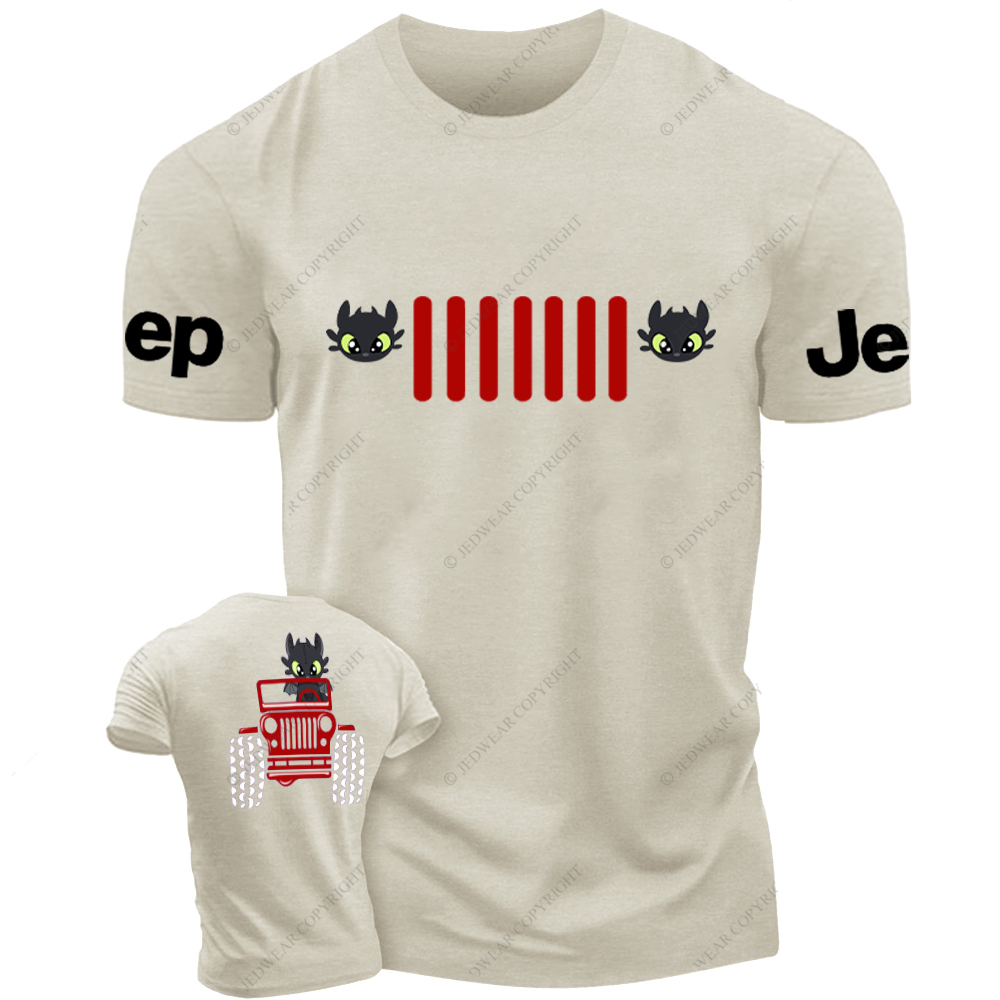 Halloween A Little Bat Is Driving A Car Jp T-Shirt