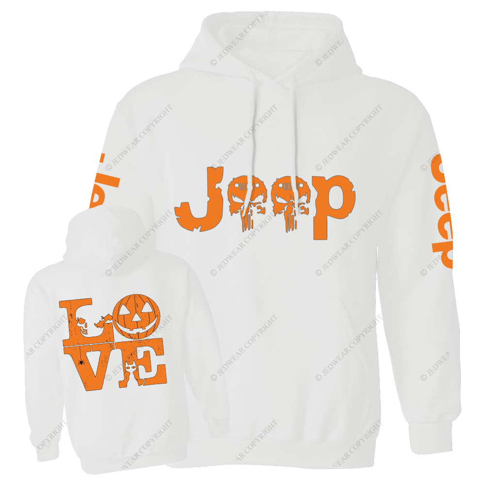 Pumpkin Halloween Skull Love Jp Casual Hoodie
