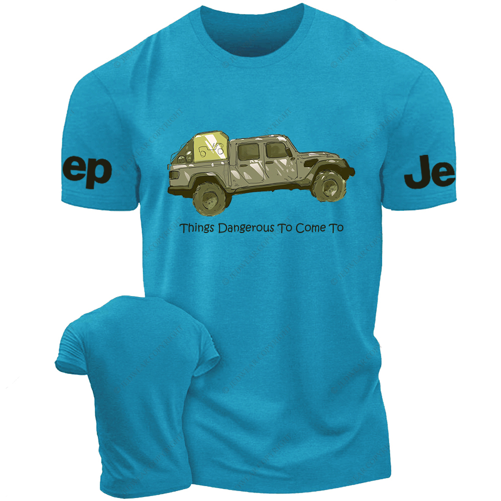 Things Dangerous To Come To Colorful Hand-Painted Jp T-Shirt