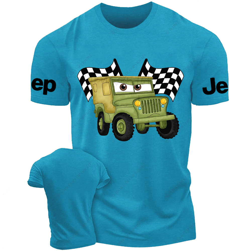 Pixar Cars Sarge Magical Kingdom Funny Jp T-Shirt