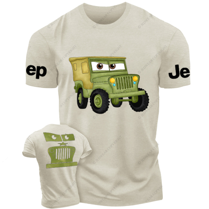 Cars Watercolor Cute Cartoon Funny Jp T-Shirt