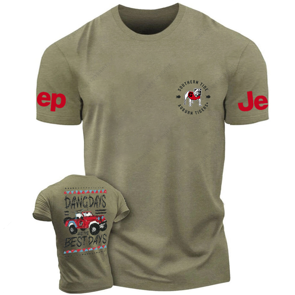 Georgia Bulldogs Dawg Days Are The Best Days Jp T-Shirt